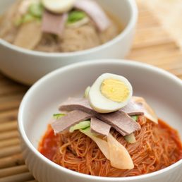 Chosun Galbee signature dishes Korean BBQ
Short Ribs
Cold Noodles